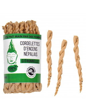 Cordelettes Népalaises à la Citronnelle